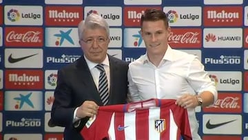 Gameiro en su presentación: "Voy a marcar muchos goles"