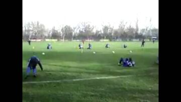 Montillo recordó pasado azul con video junto a 'Pipa' Estévez