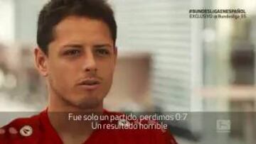 Chicharito: "El 7-0 fue horrible pero ya está en el pasado"