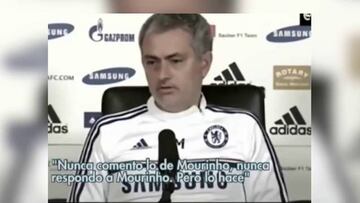 De su propia medicina: 'Mou' y 6 frases lapidarias en su contra