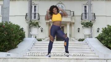Serena Williams enseña paso a paso cómo hacer twerking
