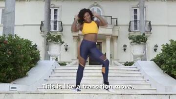 Serena Williams enseña paso a paso cómo hacer twerking