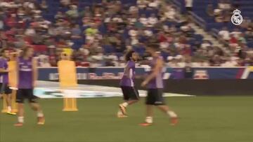 La reacción de Keylor al ver la última genialidad de Marcelo