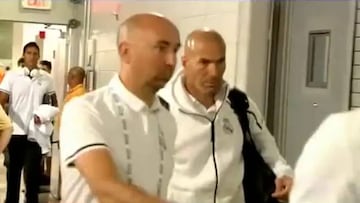 Zidane no encontraba a Ancelotti... ¿se despedirían?