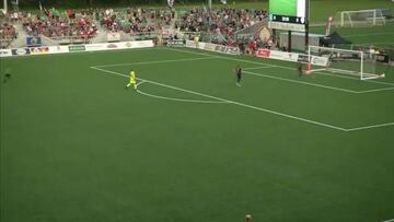 As赤 fue el gol que anot車 Diego Rubio en?Swope Park Rangers