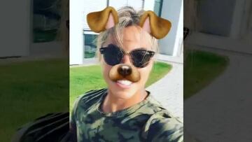 Esta es la forma de Edu Vargas para divertirse en Alemania