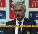 Mourinho cazó a un periodista dormido en la rueda de prensa