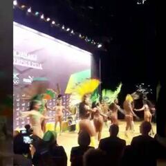 La improvisada samba con que Usain Bolt sorprendió a todos