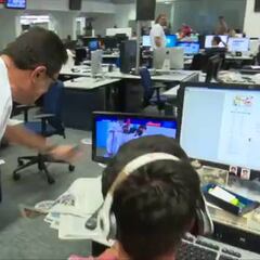 Roncero explota de alegría tras el gol de Asensio en la Supercopa