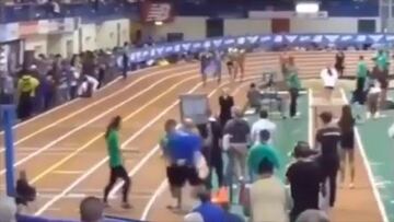 Este ridículo nunca debería repetirse al entrar en meta