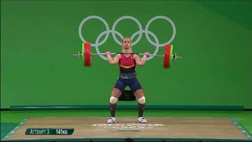Lydia Valentín scores bronze medal for Spain with 141kg lift