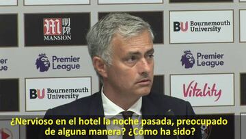 La anécdota de Mou de su visita con el Madrid a Old Trafford