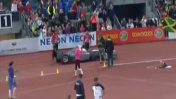 Bolt no deja de correr sobre la pista, que tiemble la Fórmula 1