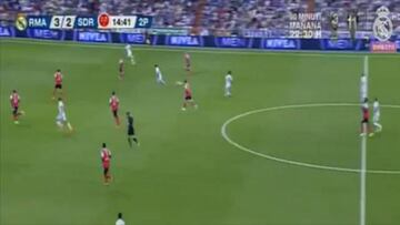 James recupera la sonrisa: un gol para reivindicarse