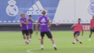 El cambio de juego de Isco que deslumbró al propio Zidane