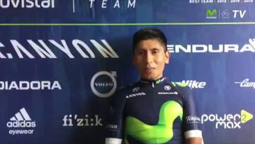 Nairo Quintana: "He aprendido del Tour, lucharé por la Vuelta"