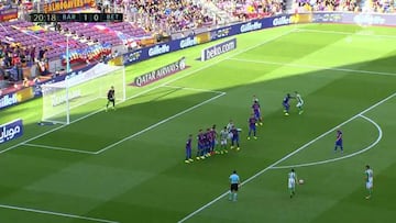 Los dos últimos goles que recibió Bravo en Barcelona