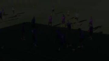 Odegaard megged by Casemiro in Real training