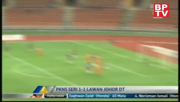 Matías Jadue convirtió gol de cabeza en Copa de Malasia