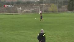 Look familiar? Watch Asensio's stunning lob for Spain's U-19s