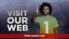 Marcelo te reta a diseñar la camiseta del Madrid 2017/2018