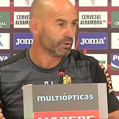 Paco Jémez y su enojo por la situación del Granada