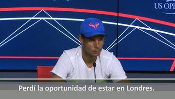 El cómico apuro de Nadal...¡en blanco hablado en inglés!