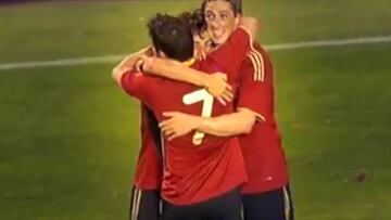 Aquella genial exhibición de David Villa ante Bélgica