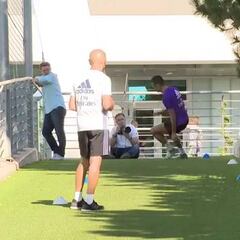 Run-aldo: Real Madrid ace puts in intense sprint session
