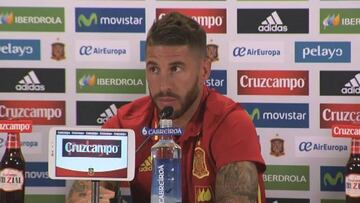 Ramos: "Es una buena noticia que Isco siga con nosotros"