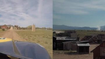 Vean el récord del mundo de salto en coche: 115 metros...