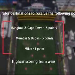 Real Madrid play NY Cosmos at Emirates footgolf on USA tour