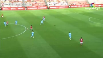 La mejor jugada de Delgado en su debut como titular en Nastic