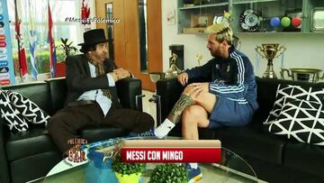 Messi muestra su lado más íntimo en la tele argentina