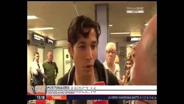 'Mati' y sus primeras palabras como jugador del Milan