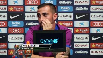 Gran fail: Le preguntan a Alcácer por lo de 'comepipas'