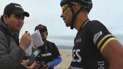 ¡Corredor llegó llorando y con mucha sangre a la meta!