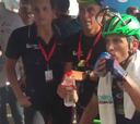 La emoción de Esteban Chaves por el podio en La Vuelta