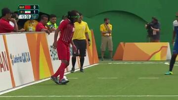El gol de goles de un iraní en los Juegos Paralímpicos