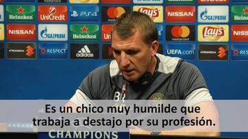 Brendan Rodgers: "Suárez es el mejor jugador del mundo"