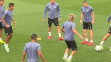 ¿Delatan estas imágenes a un Coentrao pasado de peso?