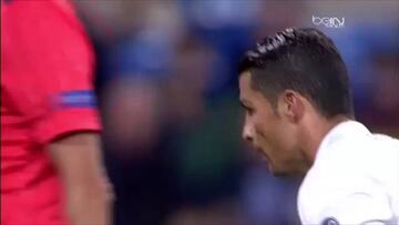 La falta de Cristiano al Sporting opta al gol de la fase de grupos