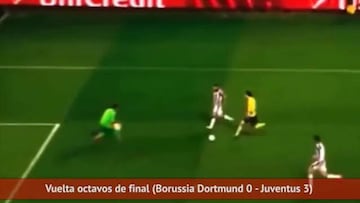 Mira cómo Morata hunde a sus rivales en la Champions League