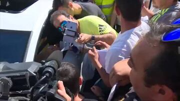 Benzema causes traffic jam as he leaves Real Madrid training