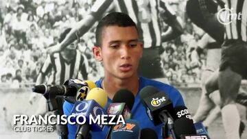 Francisco Meza: "Vine con ilusión, quiero jugar y dar lo mejor"
