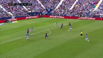 Madre mía: el gol sensacional de Rafinha ante el Leganés