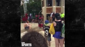 ¡Wow! Nunca un jugador de la NBA tuvo una voz tan dulce