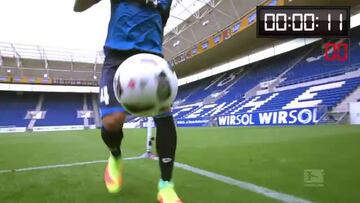 Vargas protagoniza curiosa competencia en Alemania