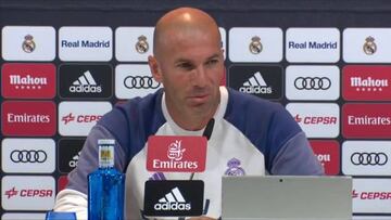 Zidane se cansa: "Parece que tengo algo contra James"