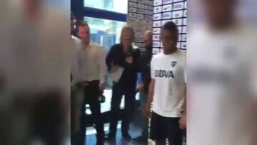 Baile a Baile, Frank Fabra se toma Boca Juniors